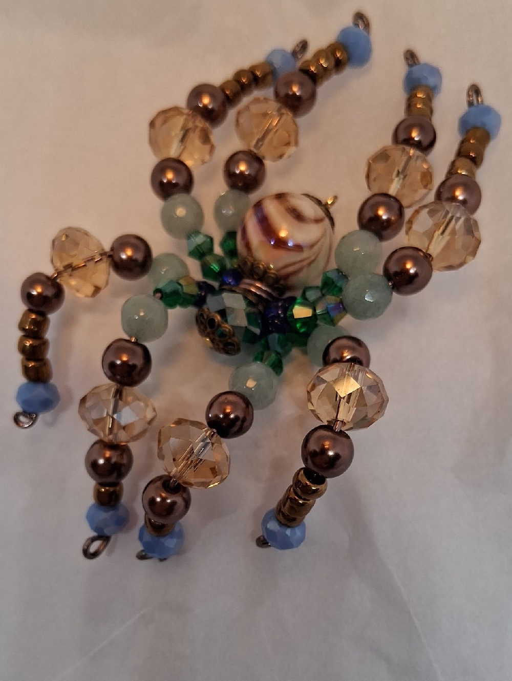BEADED SPIDER SUNCATCHER